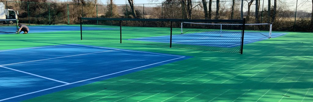 pickleball court surfaces 